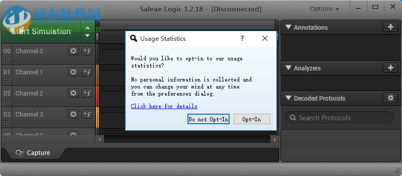 逻辑分析仪应用软件(Saleae logic) 1.2.18 免费版