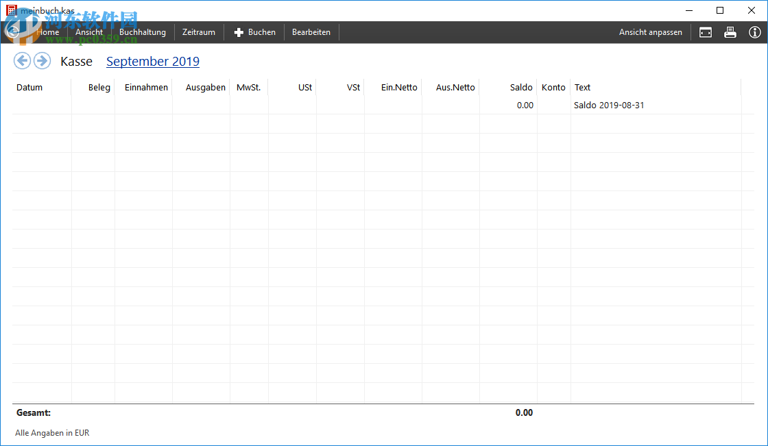 SoftwareNetz Cash Book(记账软件) 9.00 免费版