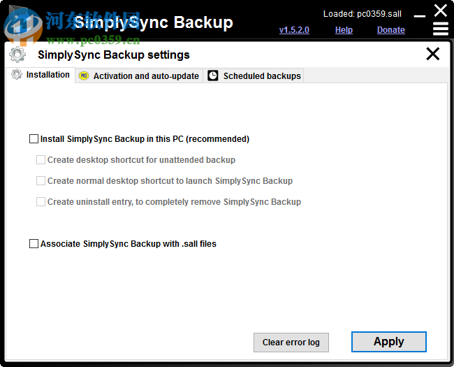 SimplySync Backup 1.5.2.0 免费版