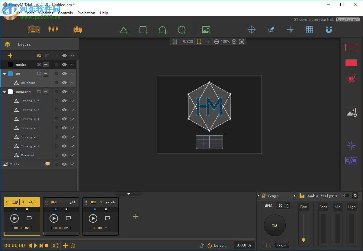 HeavyM Live(投影映射软件) 1.11.5 官方版