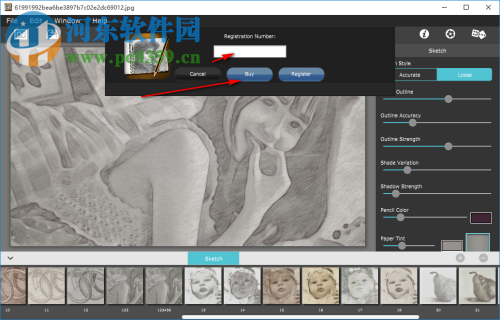 PhotoArtista Sketch(照片转素描软件) 2.00 官方版