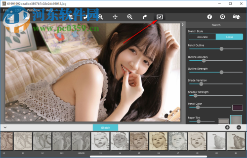 PhotoArtista Sketch(照片转素描软件) 2.00 官方版