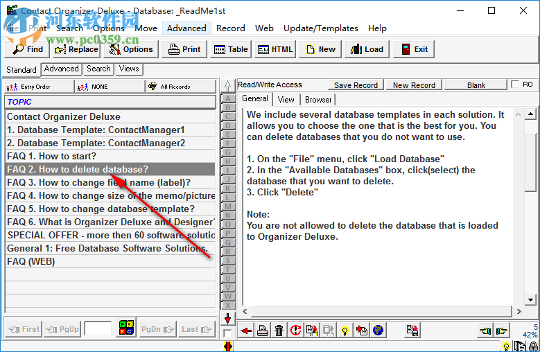 Contact Organizer Deluxe 4.1 免费版