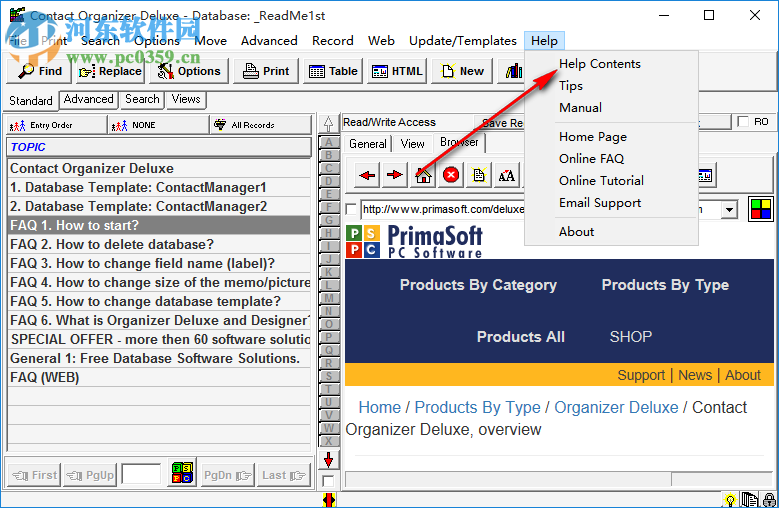 Contact Organizer Deluxe 4.1 免费版