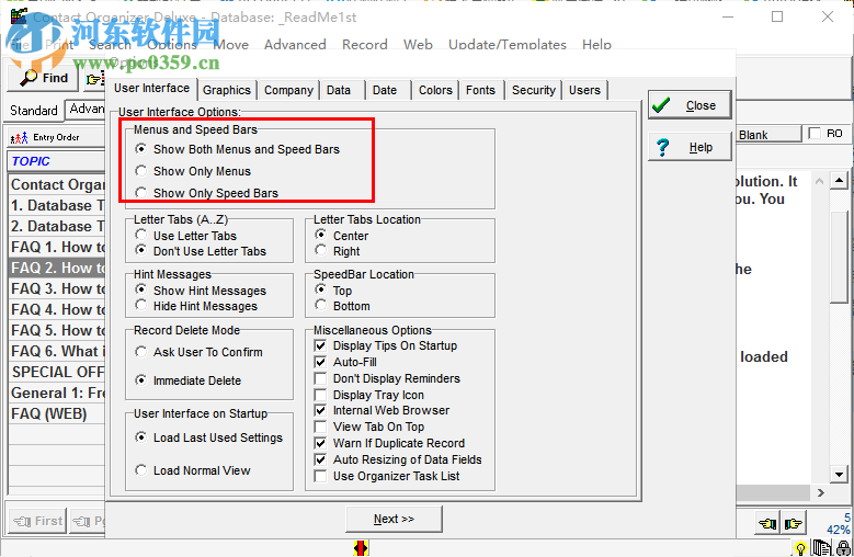 Contact Organizer Deluxe 4.1 免费版