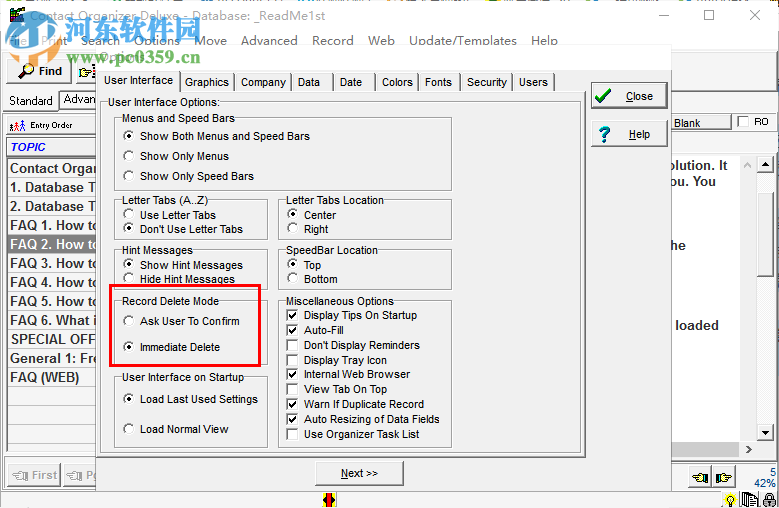Contact Organizer Deluxe 4.1 免费版
