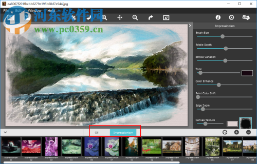 PhotoArtista Oil(照片转艺术化效果工具) 2.50 官方版