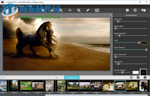 PhotoArtista Oil(照片转艺术化效果工具) 2.50 官方版