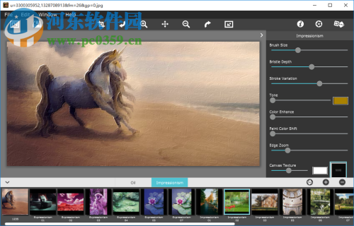 PhotoArtista Oil(照片转艺术化效果工具) 2.50 官方版