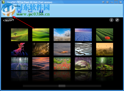 VeryPDF PPT to Flash 3D Wall(PPT转Flash工具) 2.0 官方版