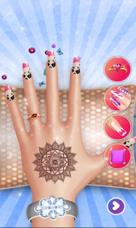 芭比公主美甲(2)