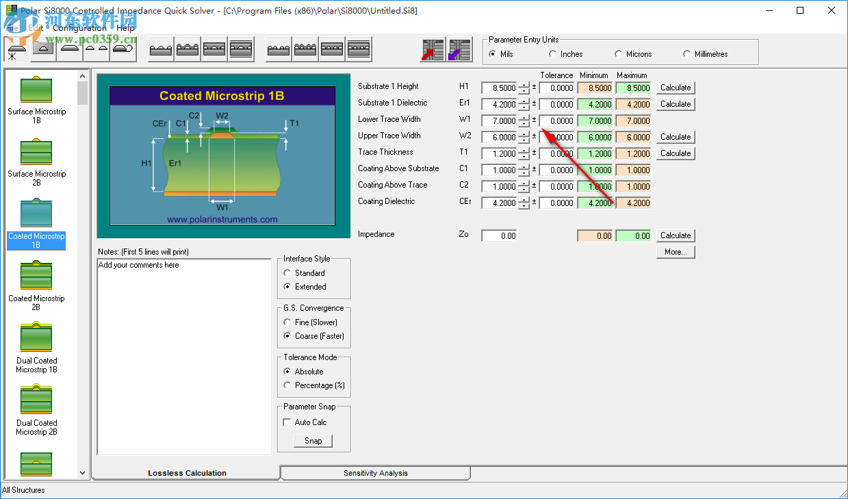 Polar Si8000阻抗设计软件 10.01 免费版