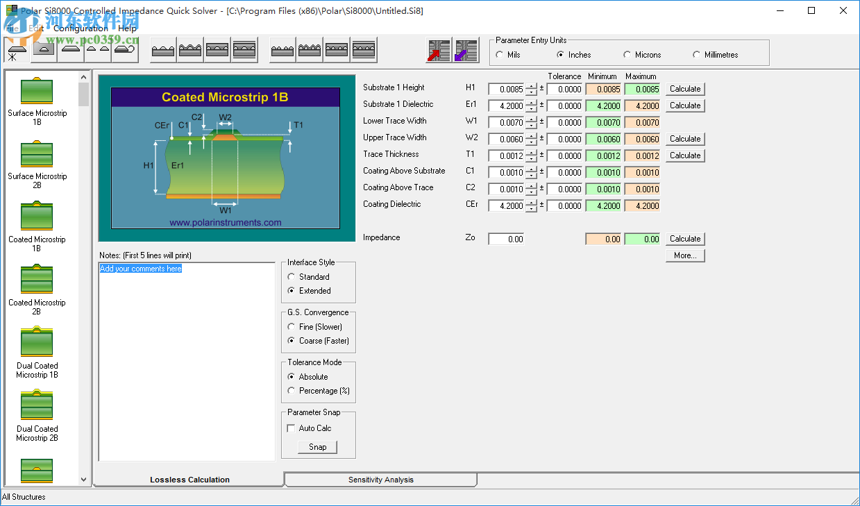 Polar Si8000阻抗设计软件 10.01 免费版