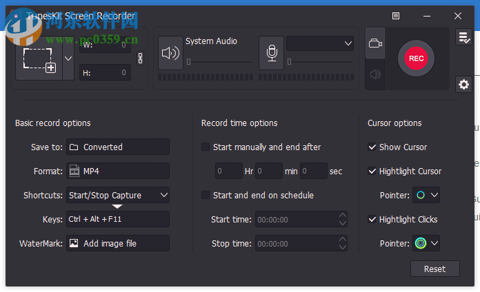 TunesKit Screen Recorder(音频视频录制工具) 1.0.1 免费版