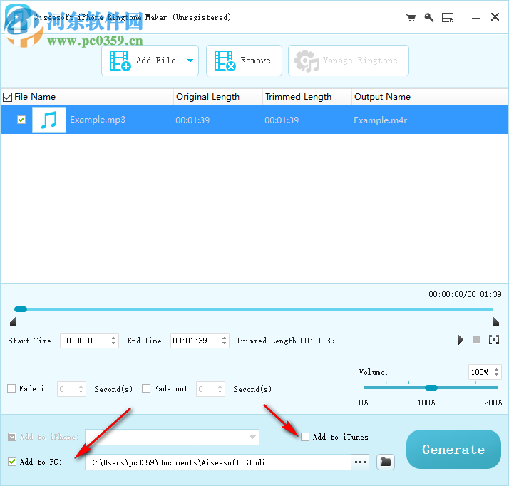 Aiseesoft iPhone Ringtone Maker(iphone铃声制作软件) 7.0.76 官方版