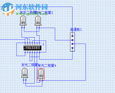 数字电路虚拟实验室 1.0 绿色版