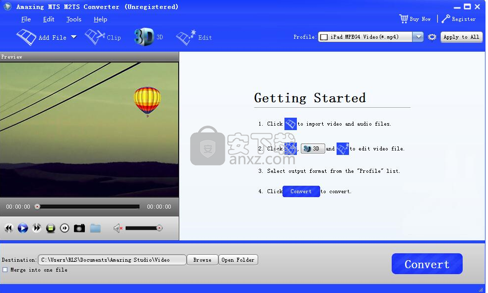 Amazing MTS M2TS Converter(格式转换软件)