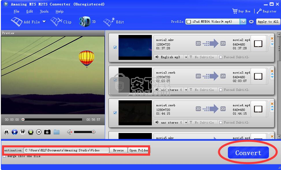 Amazing MTS M2TS Converter(格式转换软件)