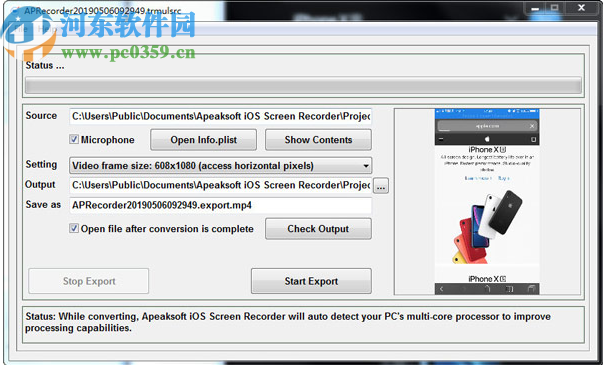 Apeaksoft iOS Screen Recorder(IOS录屏工具)