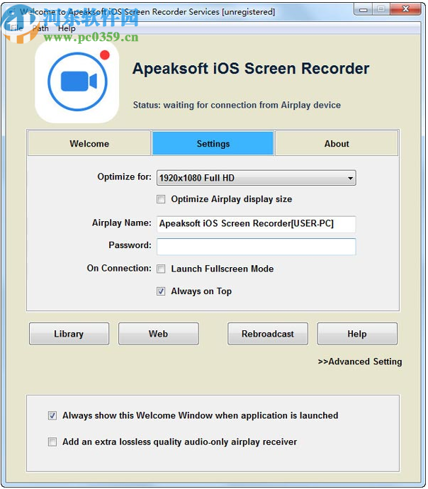 Apeaksoft iOS Screen Recorder(IOS录屏工具)