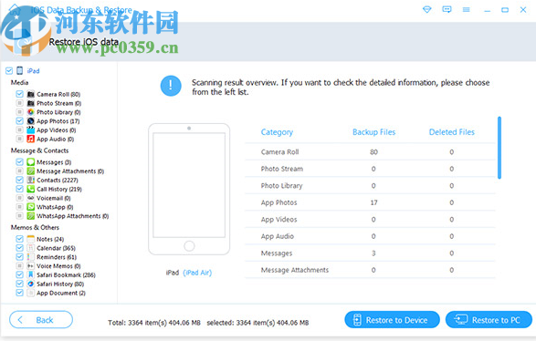Apeaksoft iOS Data Backup & Restore