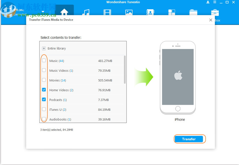 Wondershare TunesGo(文件传输工具)