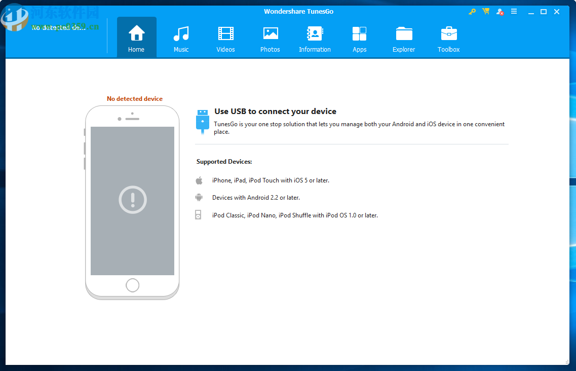 Wondershare TunesGo(文件传输工具)