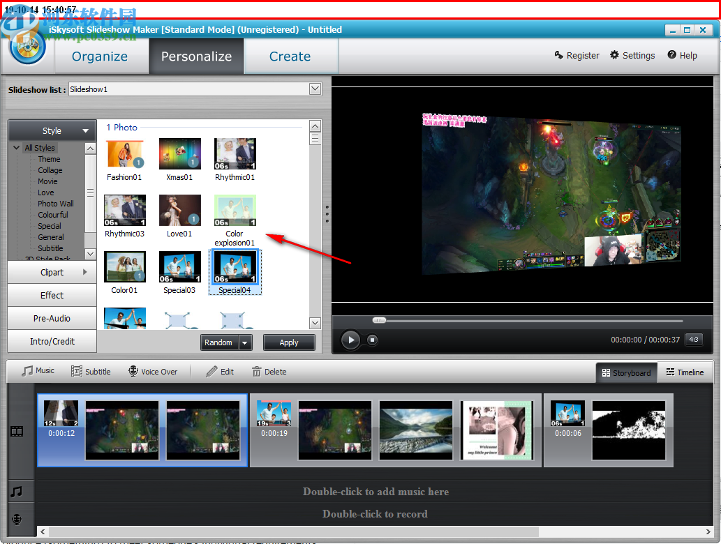 iSkysoft Slideshow Maker(幻灯片视频制作软件)