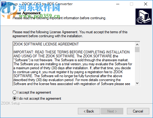 ZOOK OST to PDF Converter(OST转PDF文件工具)