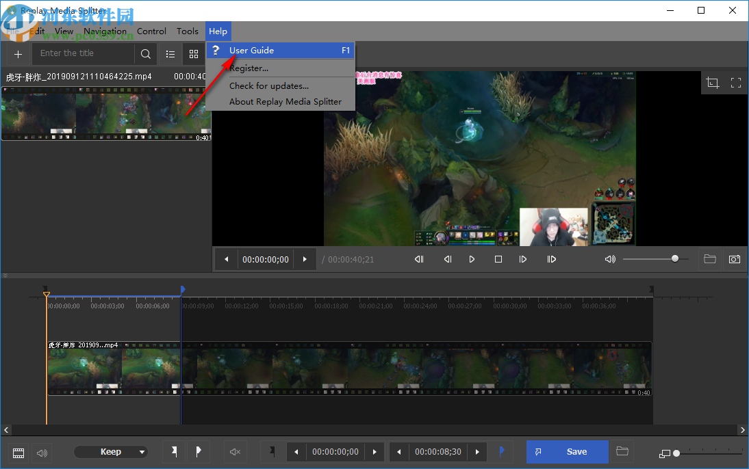 Replay Media Splitter(音视频分割工具)