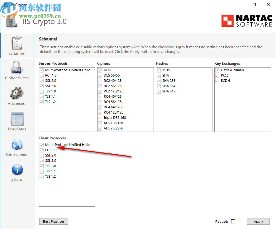 IIS Crypto(系统智能管理工具)