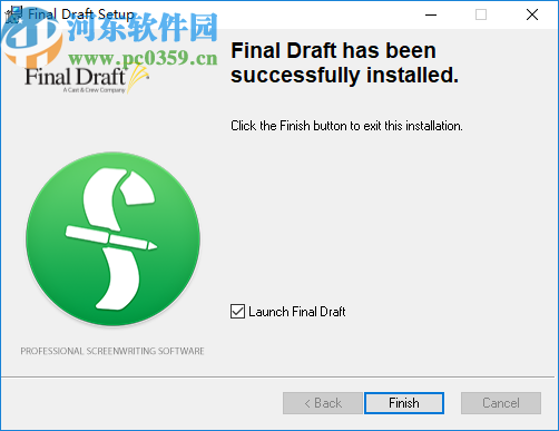 Final Draft11(剧本写作软件)