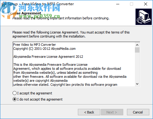 AbyssMedia Free Video to MP3 Converter
