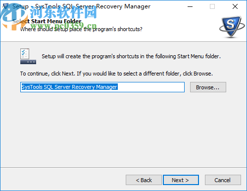 SysTools SQL Server Recovery Manager