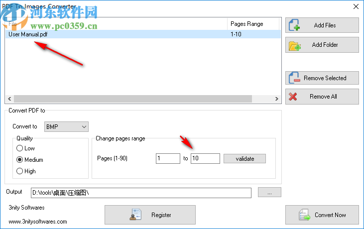 PDF to Images Converter(PDF转图片工具)