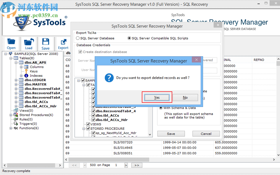 SysTools SQL Server Recovery Manager