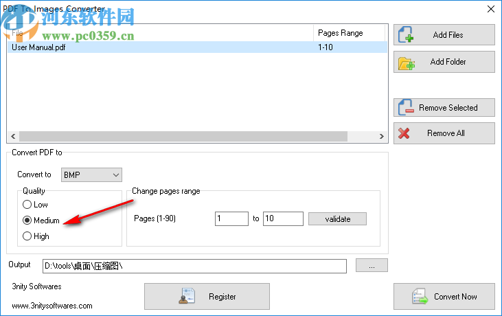PDF to Images Converter(PDF转图片工具)