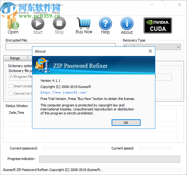 iSumsoft ZIP Password Refixer(ZIP密码恢复工具)
