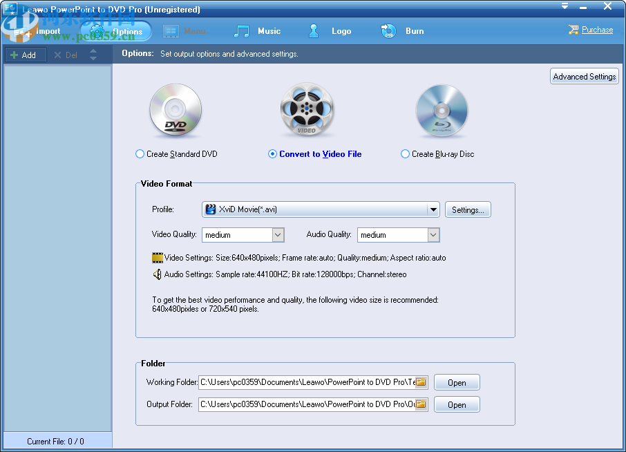 Leawo PowerPoint to DVD(PPT转DVD工具)