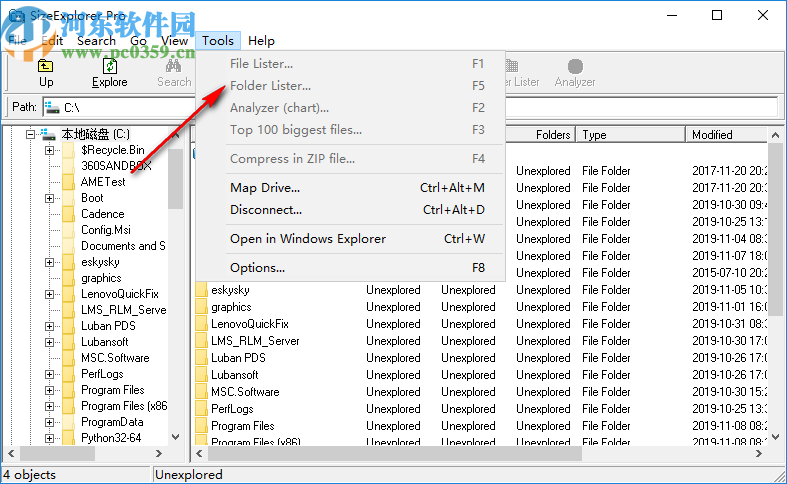 SizeExplorer Pro(文件管理软件)