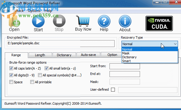 iSumsoft Word Password Refixer(Word密码恢复工具)