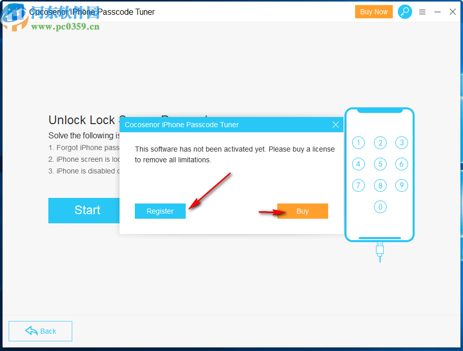Cocosenor iPhone Passcode Tuner