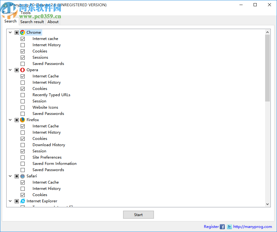 Manyprog PC Cleaner(电脑清理软件)