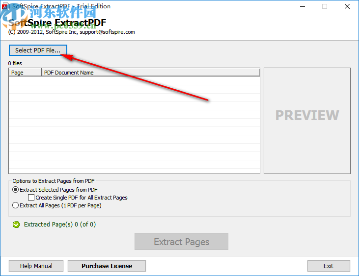 SoftSpire Extractpdf(PDF提取工具)