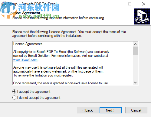 Boxoft pdf to Excel(PDF转Excel软件)