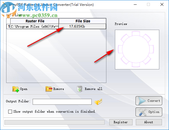 VeryPDF Raster to Vector Converter(光栅到矢量转换工具)
