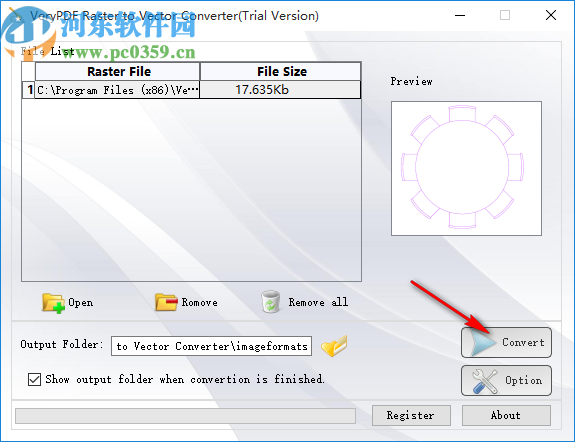 VeryPDF Raster to Vector Converter(光栅到矢量转换工具)