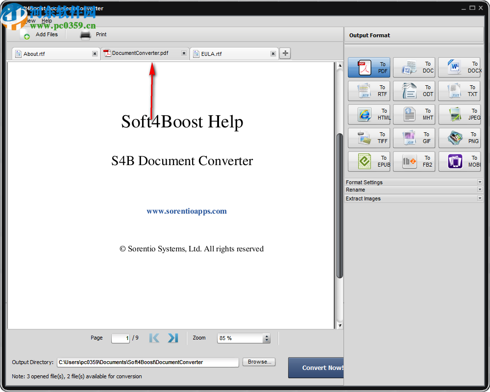 Soft4Boost Document Converter(文档转换器)