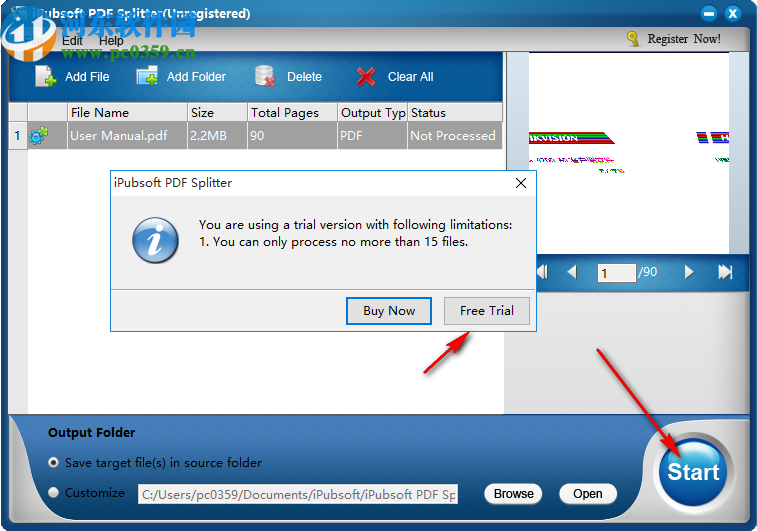 iPubsoft PDF Splitter(PDF文件拆分)