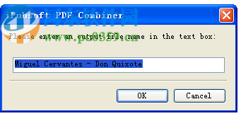 iPubsoft PDF Combiner(PDF文件合并)